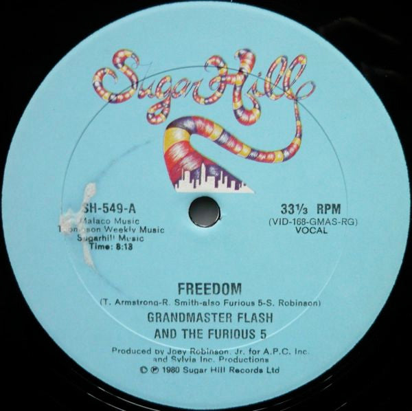 Grandmaster Flash & The Furious Five - Freedom