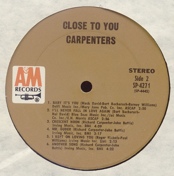 Carpenters - Close To You