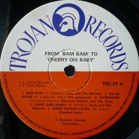 From 'Bam-Bam' To 'Cherry Oh! Baby'