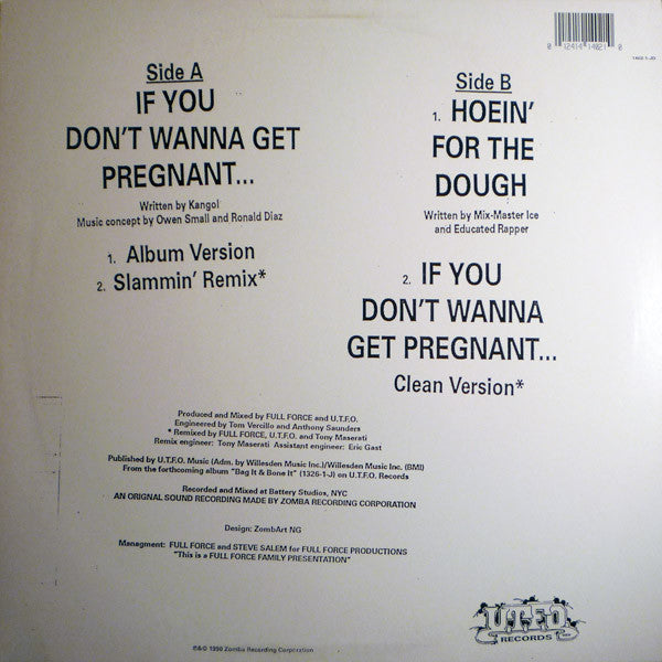 UTFO - If You Don't Want To Get Pregnant...