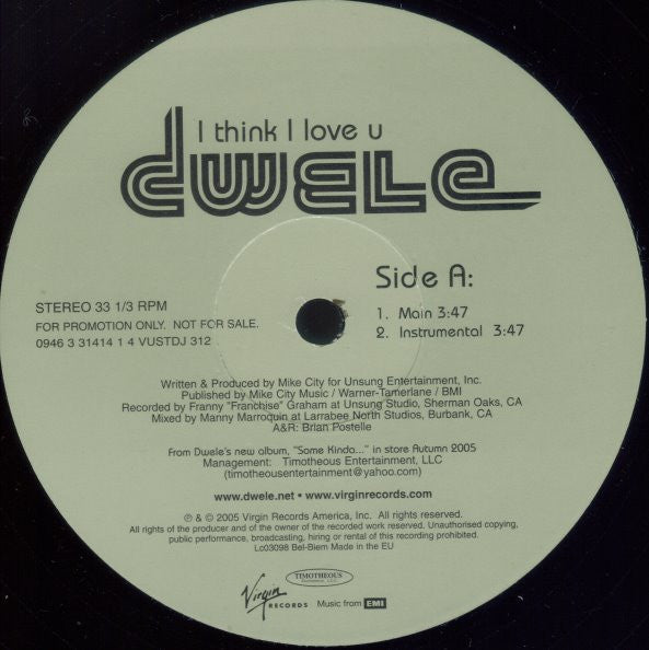 Dwele - I Think I Love U