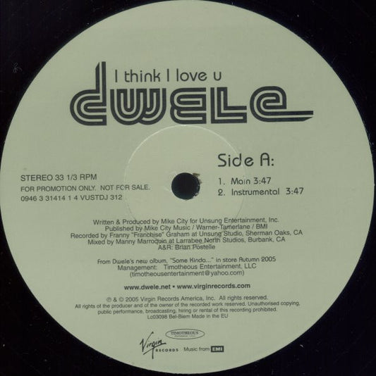 Dwele - I Think I Love U