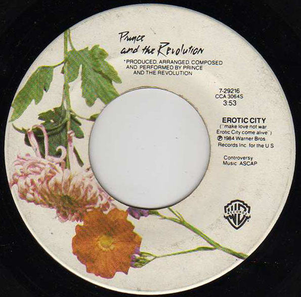 Prince And The Revolution - Let's Go Crazy / Erotic City