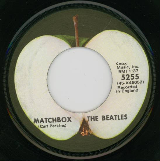 The Beatles - Matchbox / Slow Down