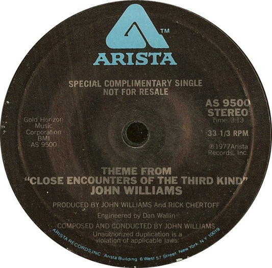 John Williams (4) - Theme From "Close Encounters Of The Third Kind"
