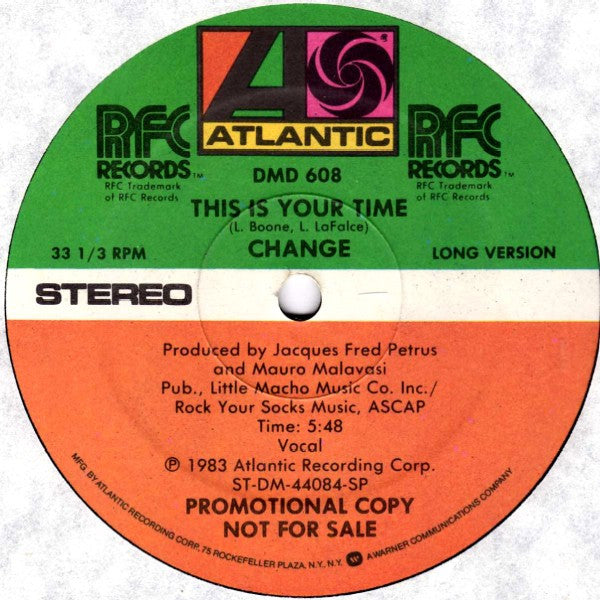 Change - This Is Your Time