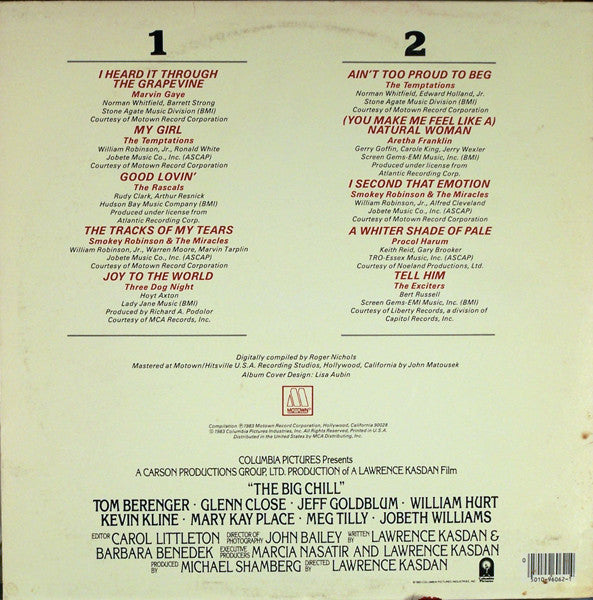 Various - The Big Chill (Original Motion Picture Soundtrack)