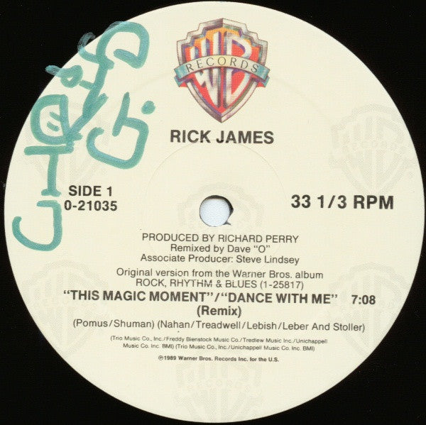 Rick James - This Magic Moment / Dance With Me