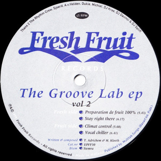 The Groove Lab EP Vol 2