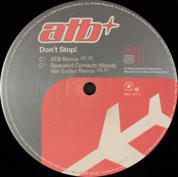 ATB - Don't Stop!