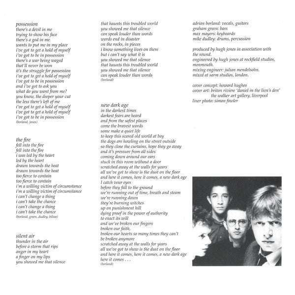 The Sound (2) - From The Lions Mouth [ORANGE VINYL]