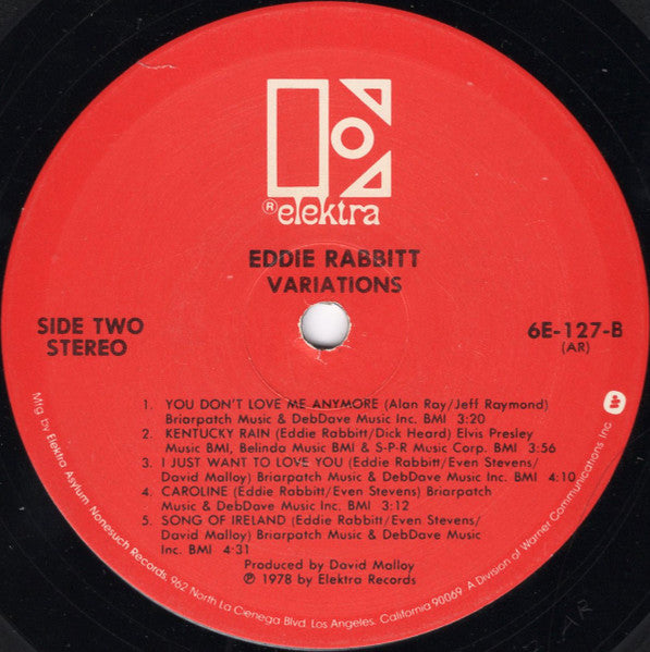Eddie Rabbitt - Variations