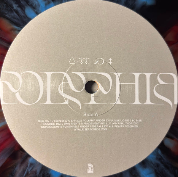 Polyphia - Remember That You Will Die [Red & Black Ice Quad w/ Blue Splatter]