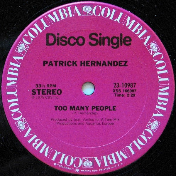 Patrick Hernandez - Born To Be Alive