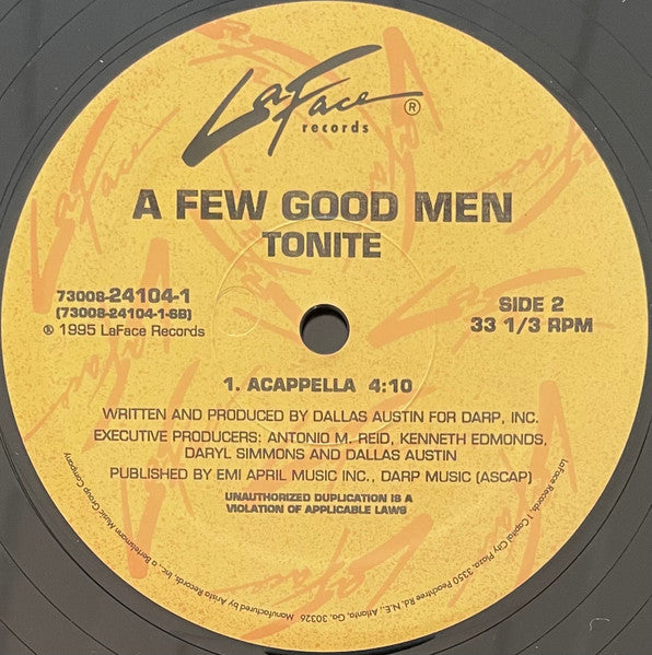 A Few Good Men - Tonite