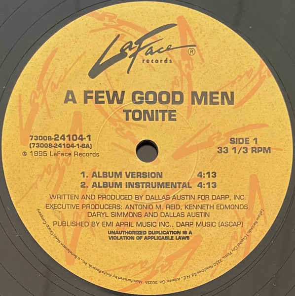 A Few Good Men - Tonite