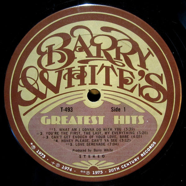 Barry White - Barry White's Greatest Hits