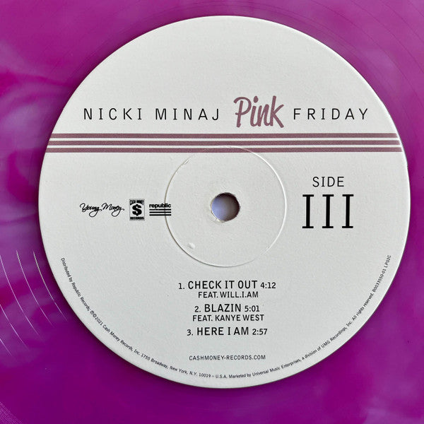 Nicki Minaj - Pink Friday (3LP, PINK VINYL, Deluxe, 10th Anniversary)