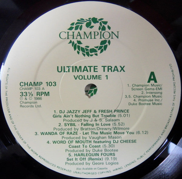 Various - Ultimate Trax