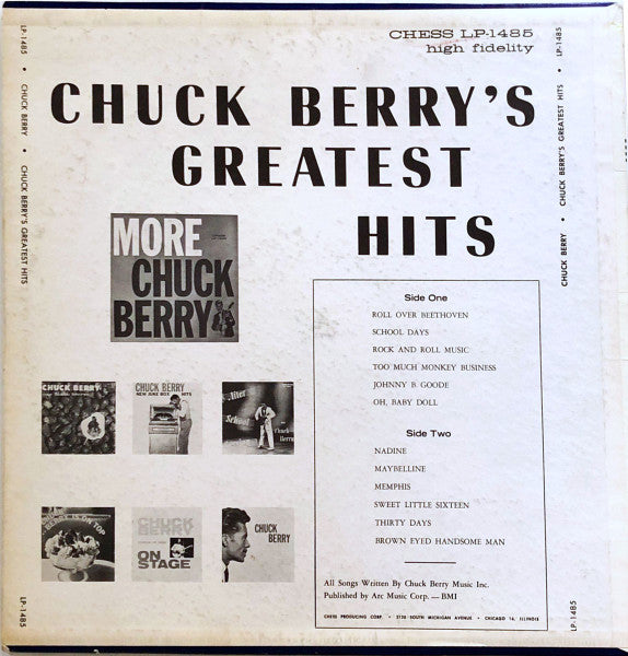 Chuck Berry - Chuck Berry's Greatest Hits