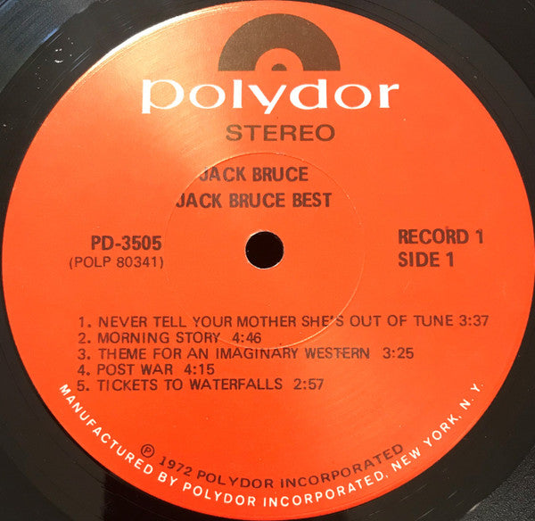 Jack Bruce - At His Best