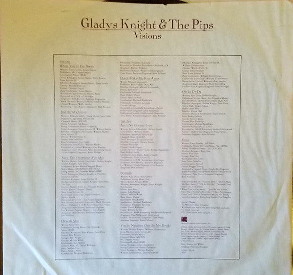 Gladys Knight And The Pips - Visions