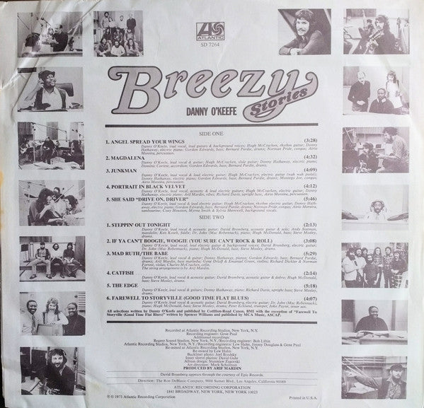 Danny O'Keefe - Breezy Stories
