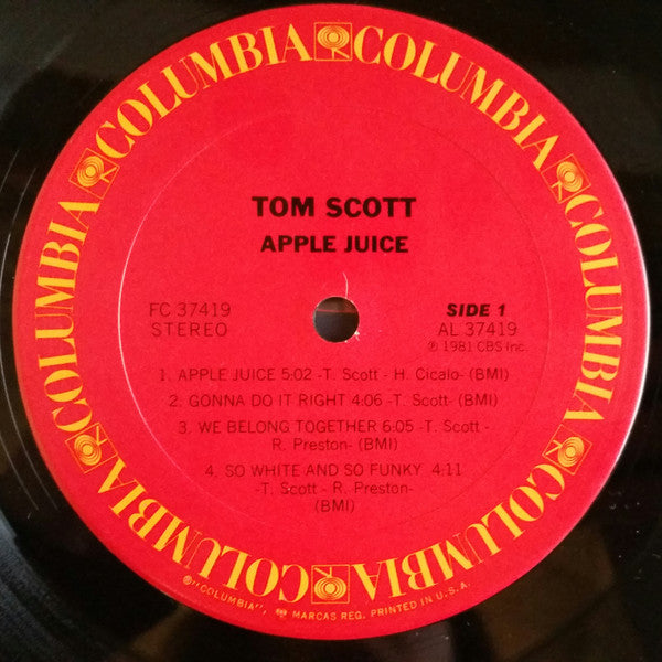 Tom Scott - Apple Juice