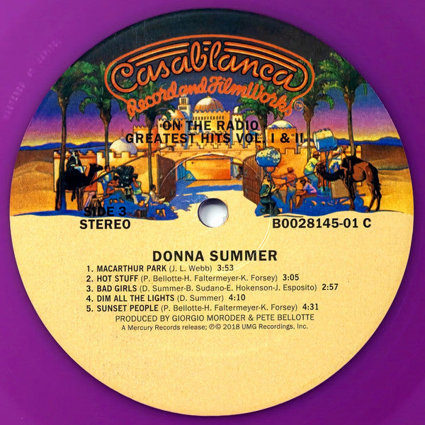 Donna Summer - On The Radio: Greatest Hits Vol. I & II (PINK + PURPLE VINYL)