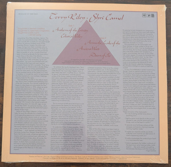 Terry Riley - Shri Camel