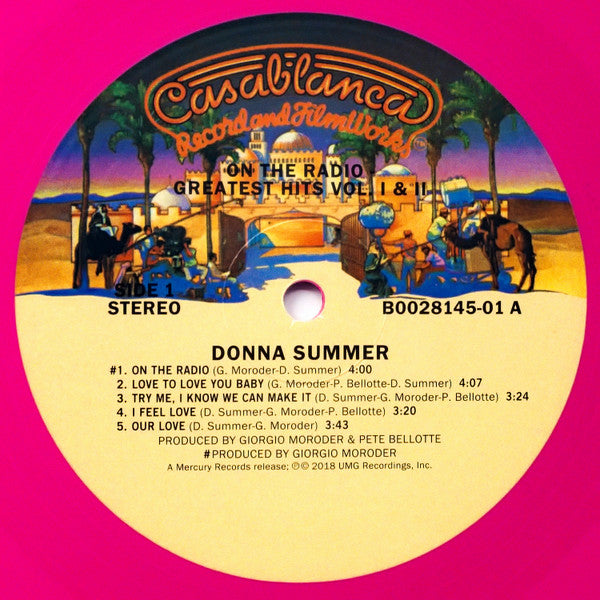 Donna Summer - On The Radio: Greatest Hits Vol. I & II (PINK + PURPLE VINYL)