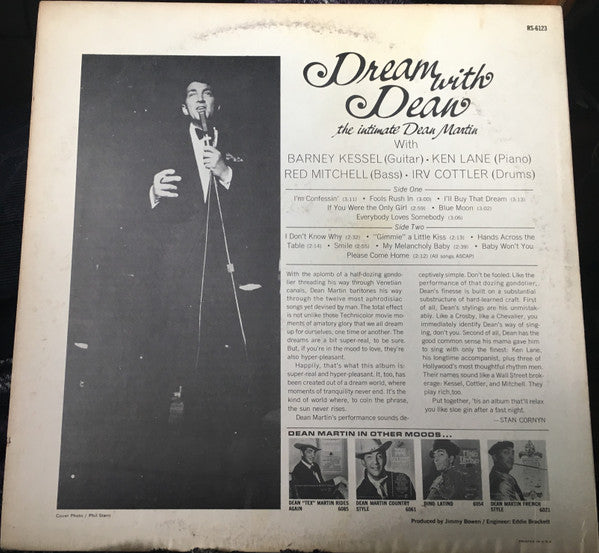 Dream With Dean - The Intimate Dean Martin