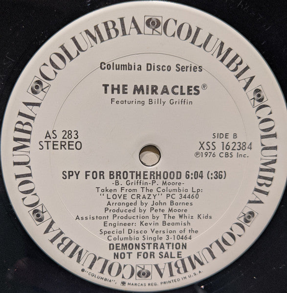 The Miracles - Spy For Brotherhood
