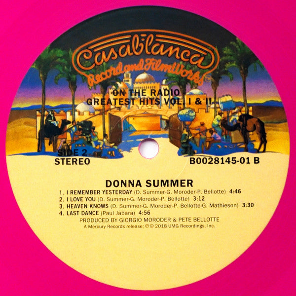 Donna Summer - On The Radio: Greatest Hits Vol. I & II (PINK + PURPLE VINYL)