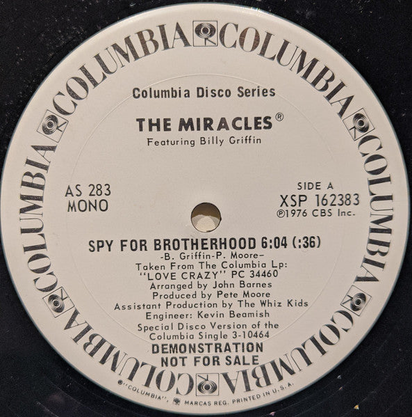 The Miracles - Spy For Brotherhood