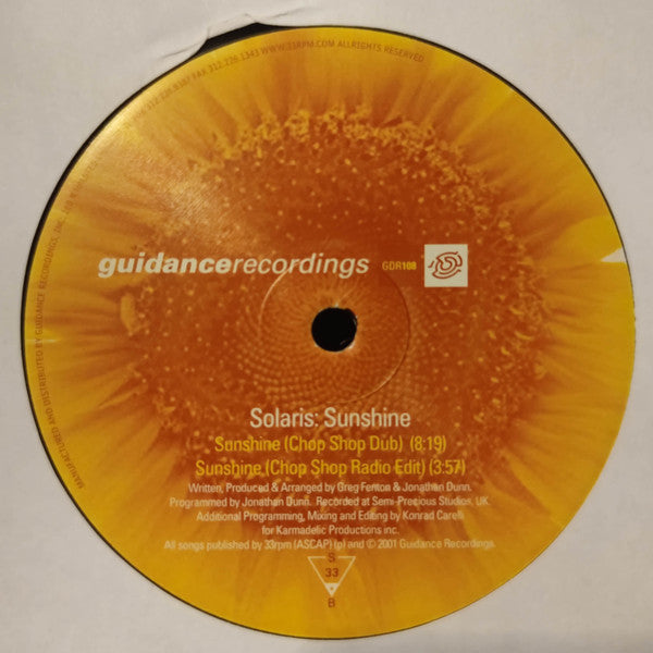 Soularis - Sunshine