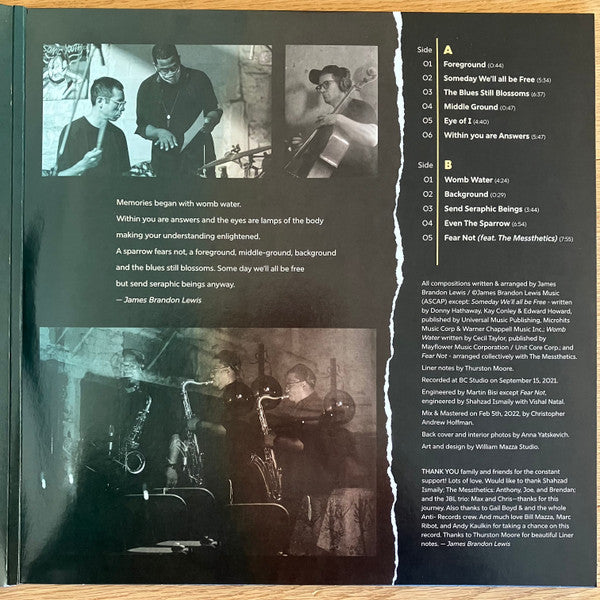 James Brandon Lewis Trio - Eye Of I