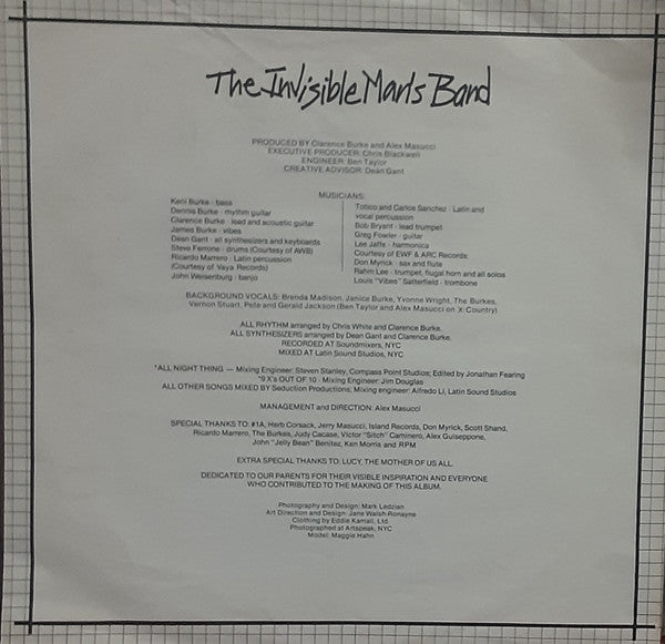 Invisible Man's Band - The Invisible Man's Band