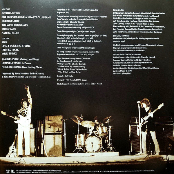 The Jimi Hendrix Experience - Hollywood Bowl August 18, 1967
