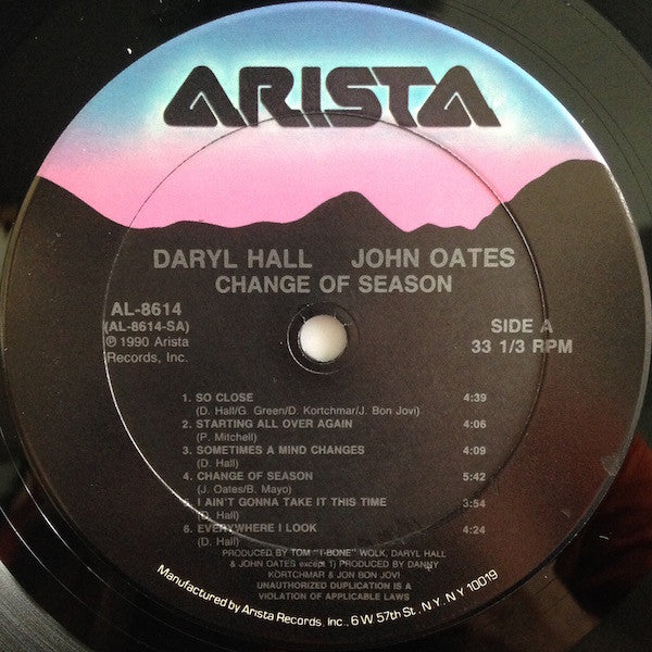 Daryl Hall & John Oates - Change Of Season