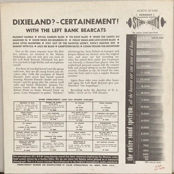 The Left Bank Bearcats - The Left Bank Bearcats In Stereo!