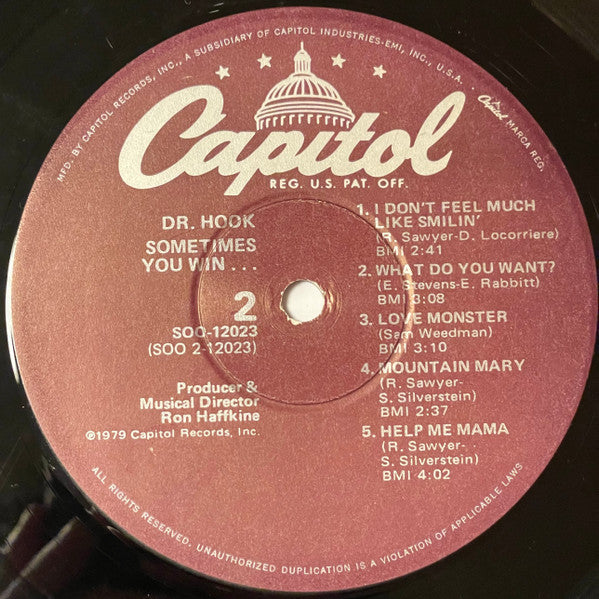 Dr. Hook - Sometimes You Win