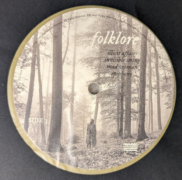 Taylor Swift - Folklore [GOLD "In The Trees" Variant]