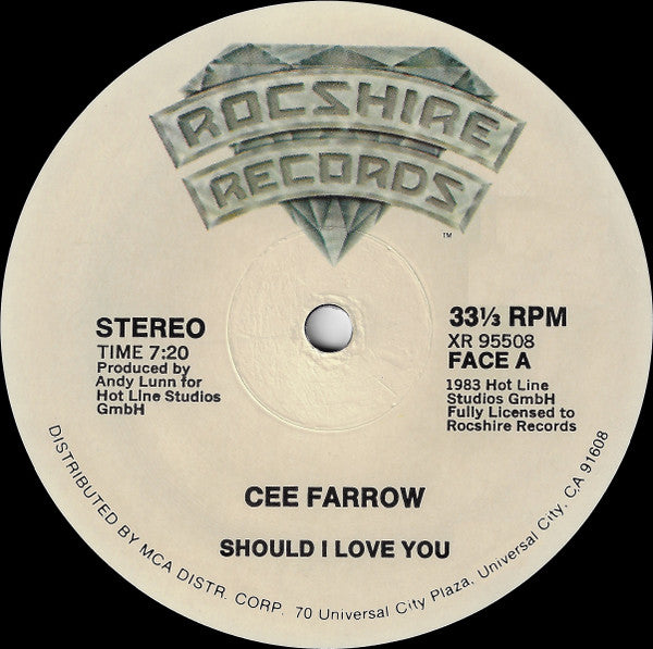 Cee Farrow - Should I Love You