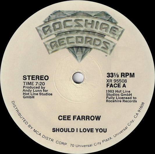 Cee Farrow - Should I Love You