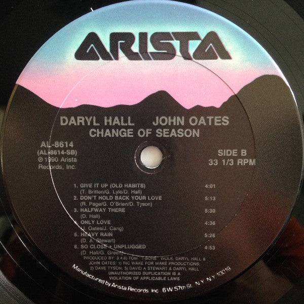 Daryl Hall & John Oates - Change Of Season
