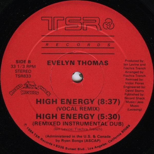 Evelyn Thomas - High-Energy