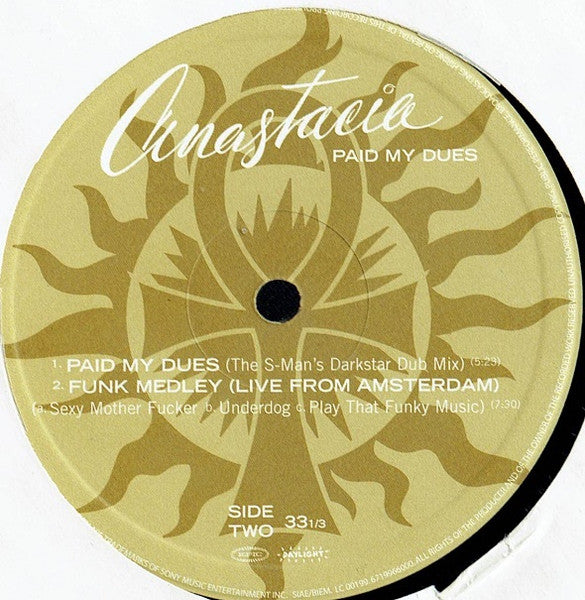 Anastacia - Paid My Dues