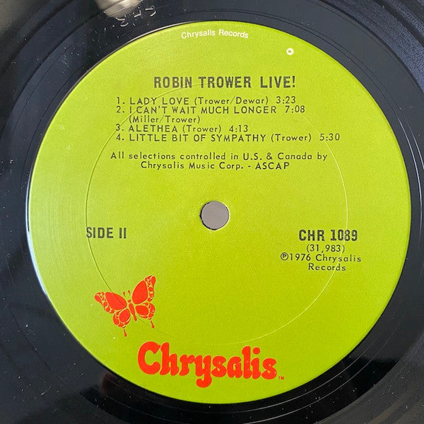 Robin Trower Live!