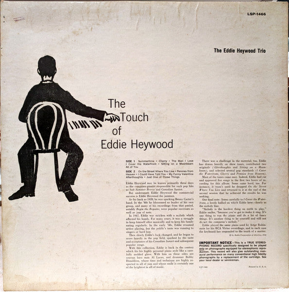 The Touch Of Eddie Heywood